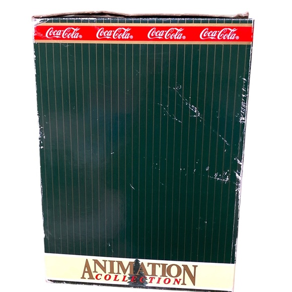 1998 Coca-Cola Animation Collection Polar Bear On Rocking Chair - Picture 15 of 16